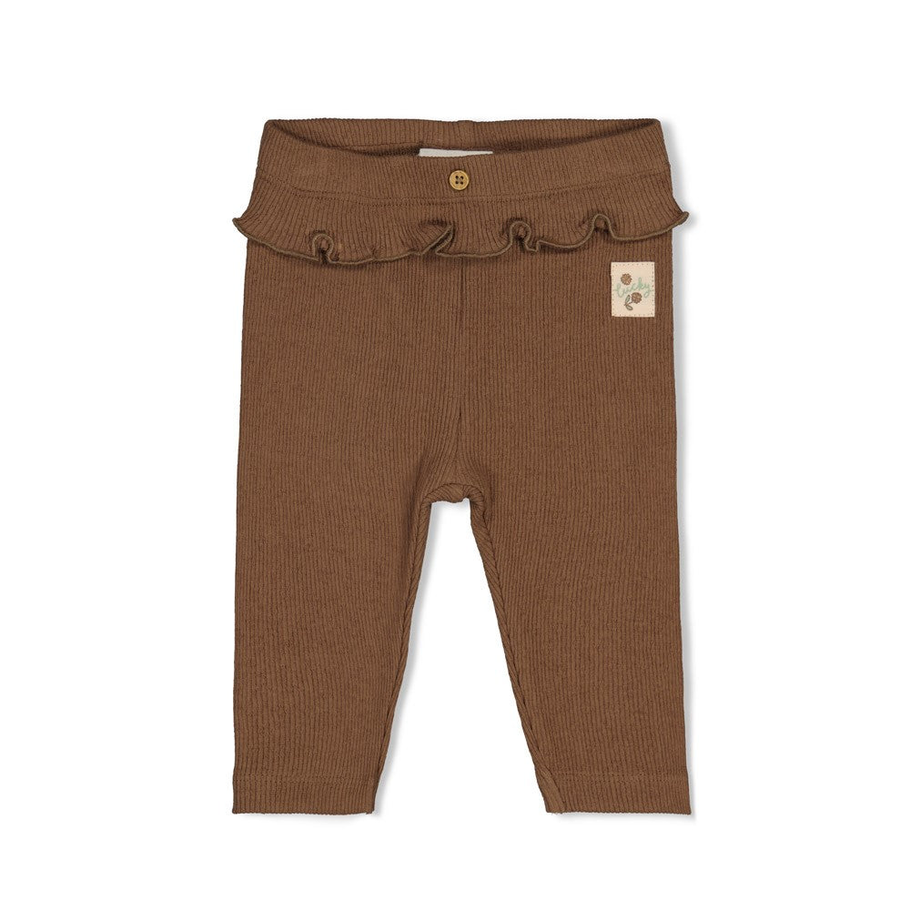 Feetje Legging pointelle rib - Lucky Bloombird