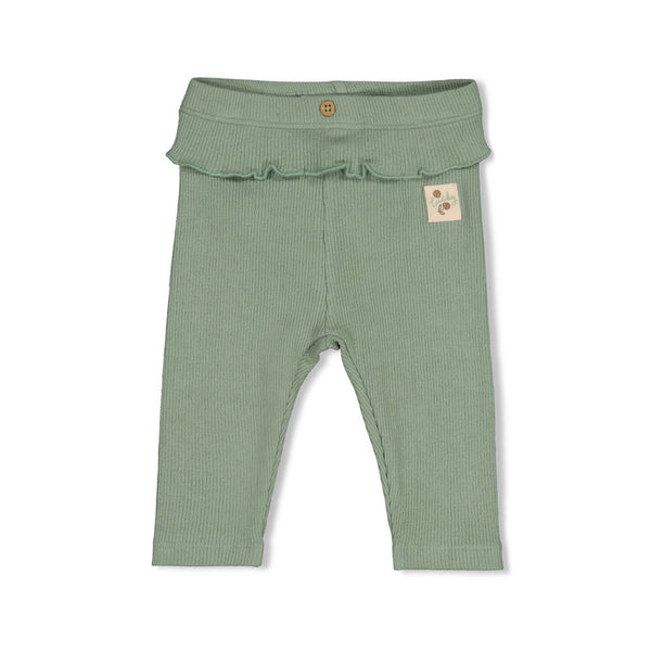 Feetje Legging pointelle rib - Lucky Bloombird