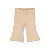 Meisjes Flare broek velours rib - Lucky Bloombird van Feetje in de kleur Offwhite in maat 92.