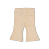 Meisjes Flare broek velours rib - Lucky Bloombird van Feetje in de kleur Offwhite in maat 92.