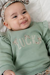 Meisjes Haarband AOP - Lucky Bloombird van Feetje in de kleur Offwhite in maat 1.