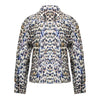 Meisjes Blouse leopard van Geisha in de kleur Camel/blue/black in maat 176.