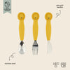 Trixie Silicone cutlery set 3-pack - Mr. Lion