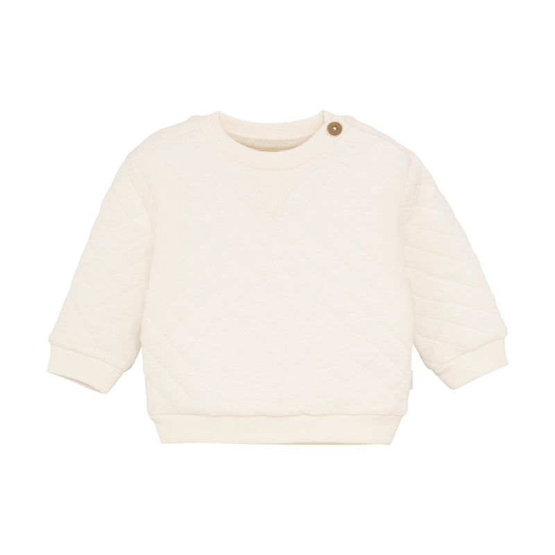 Unisexs U Sweater Semmes long sleeve van Noppies in de kleur White in maat 68.