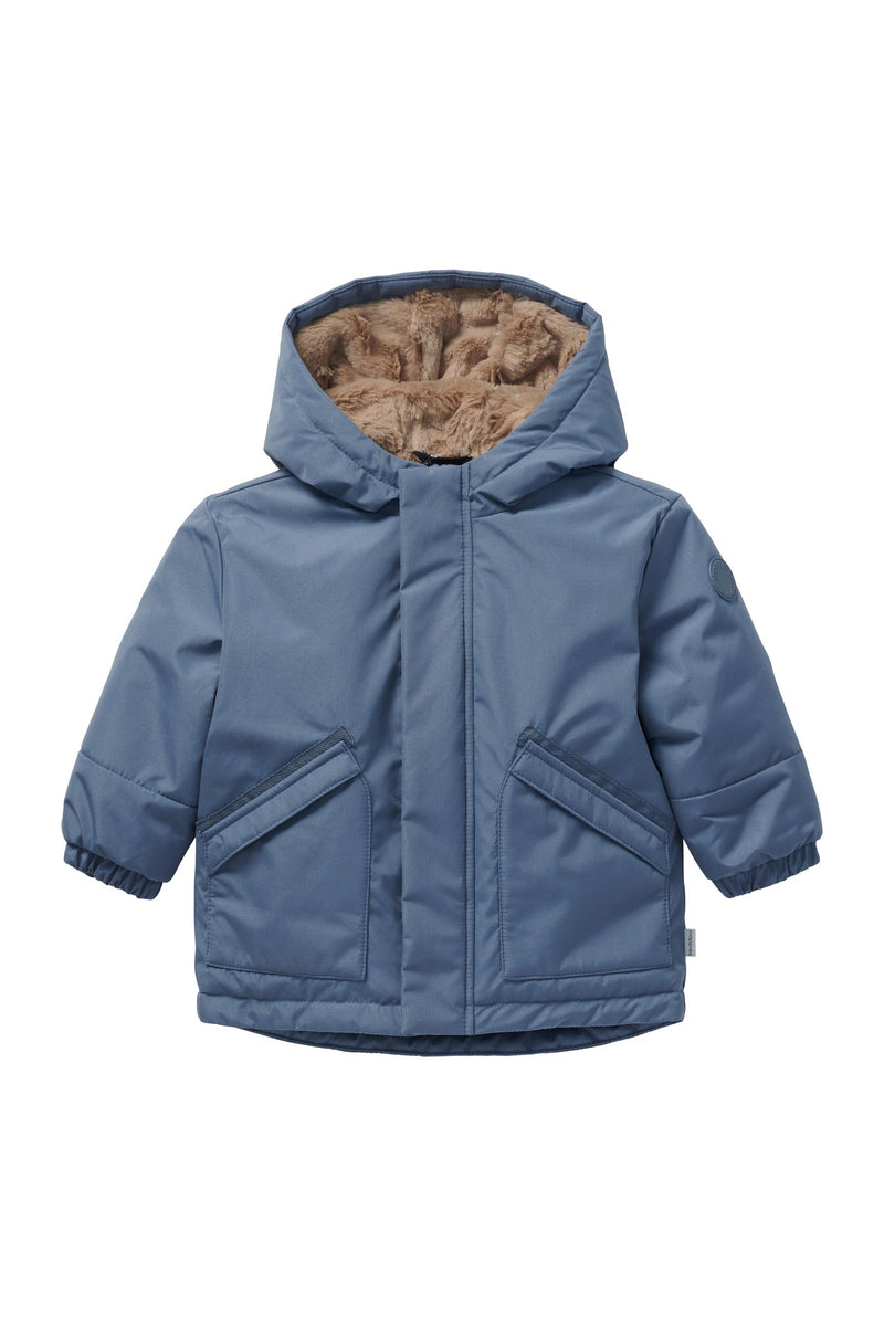 Jongens Boys Jacket Ofunato van Noppies in de kleur Grey in maat 86.