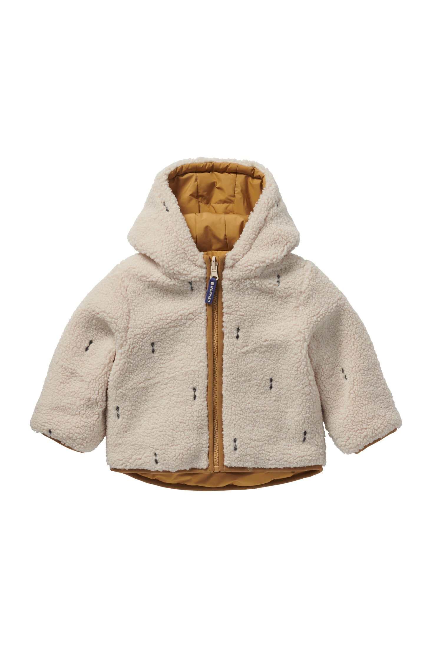 Jongens Boys Jacket Ordway reversible van Noppies in de kleur Blue in maat 86.