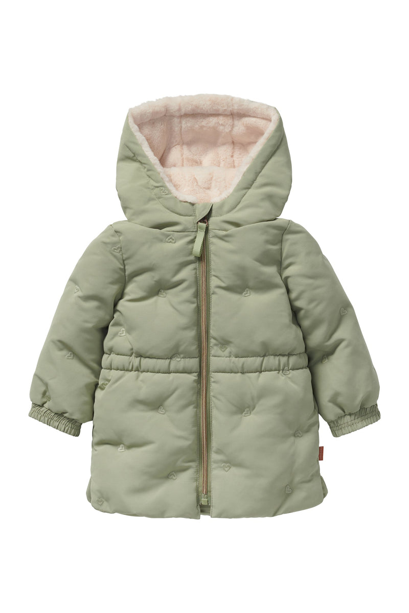 Meisjes Girls Jacket Muncie van Noppies in de kleur Green in maat 86.