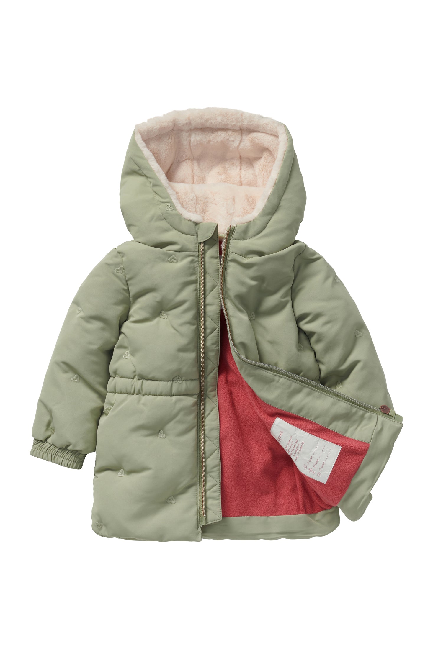 Meisjes Girls Jacket Muncie van Noppies in de kleur Green in maat 86.