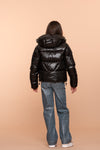 Meisjes Jacket black boxy van Geisha in de kleur Black in maat 176.