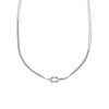 Infinity Knoop Ketting - Zilver