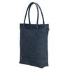 Zebra Natural bag kartel met rits - Jeansblauw