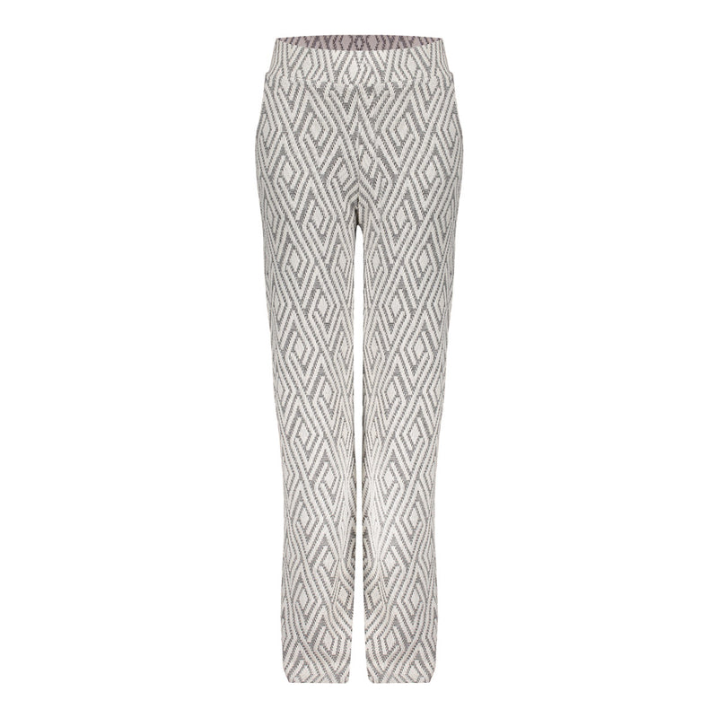 Geisha Pants jacquard black/white
