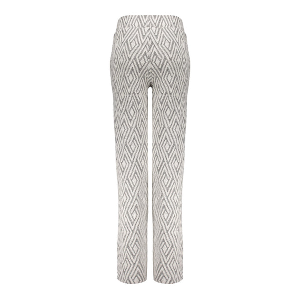 Geisha Pants jacquard black/white