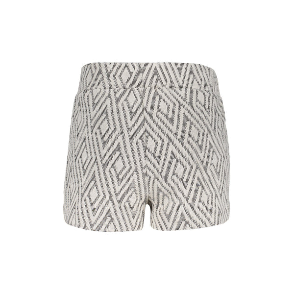 Geisha Short jacquard black/white
