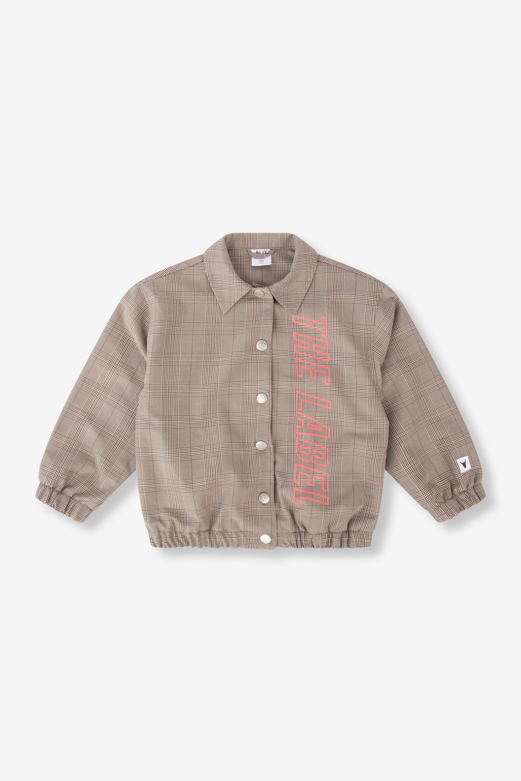 ALIX Mini CHECK BOMBER JACKET