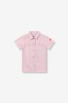 Meisjes Blouse van ALIX Mini in de kleur Bubblegum Pink in maat 146-152.
