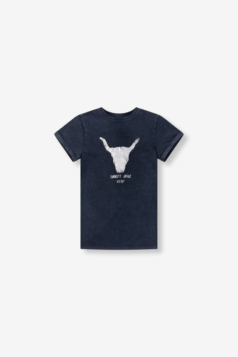 Meisjes T-Shirt van ALIX Mini in de kleur Black in maat 158-164.