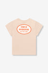 Meisjes T-Shirt van ALIX Mini in de kleur Sand in maat 158-164.