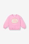 Meisjes Sweater van ALIX Mini in de kleur Bubblegum Pink in maat 158-164.