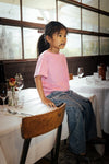 Meisjes T-Shirt van ALIX Mini in de kleur Bubblegum Pink in maat 158-164.