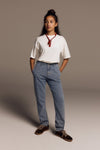 Meisjes Jeans van ALIX Mini in de kleur Denim Blue in maat 158-164.