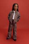 Meisjes Pants Wide Leg AOP van ALIX Mini in de kleur Animal in maat 158-164.