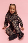 Meisjes knitted animal training pants van ALIX Mini in de kleur animal in maat 158-164.