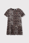 Meisjes woven animal dress van ALIX Mini in de kleur animal in maat 158-164.