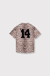Meisjes woven baseball dress van ALIX Mini in de kleur animal in maat 158-164.