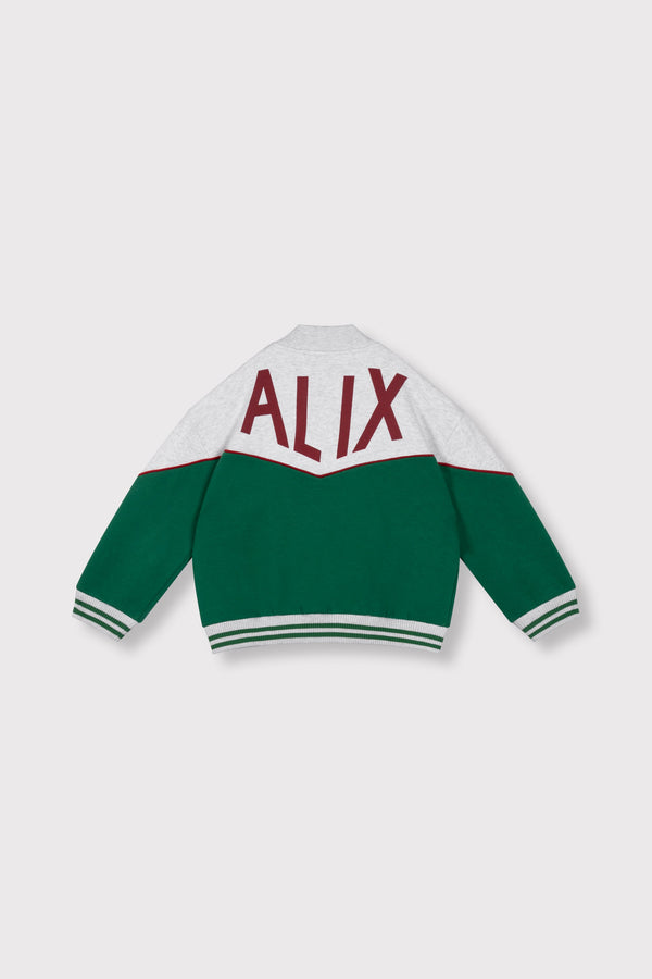 ALIX Mini knitted sporty jacket