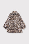 Meisjes Kids woven jaguar dress van ALIX Mini in de kleur Animal in maat 146-152.