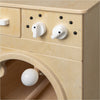Van Dijk Toys houten speelgoed wasmachine - Naturel met wit (Kinderopvang kwaliteit)