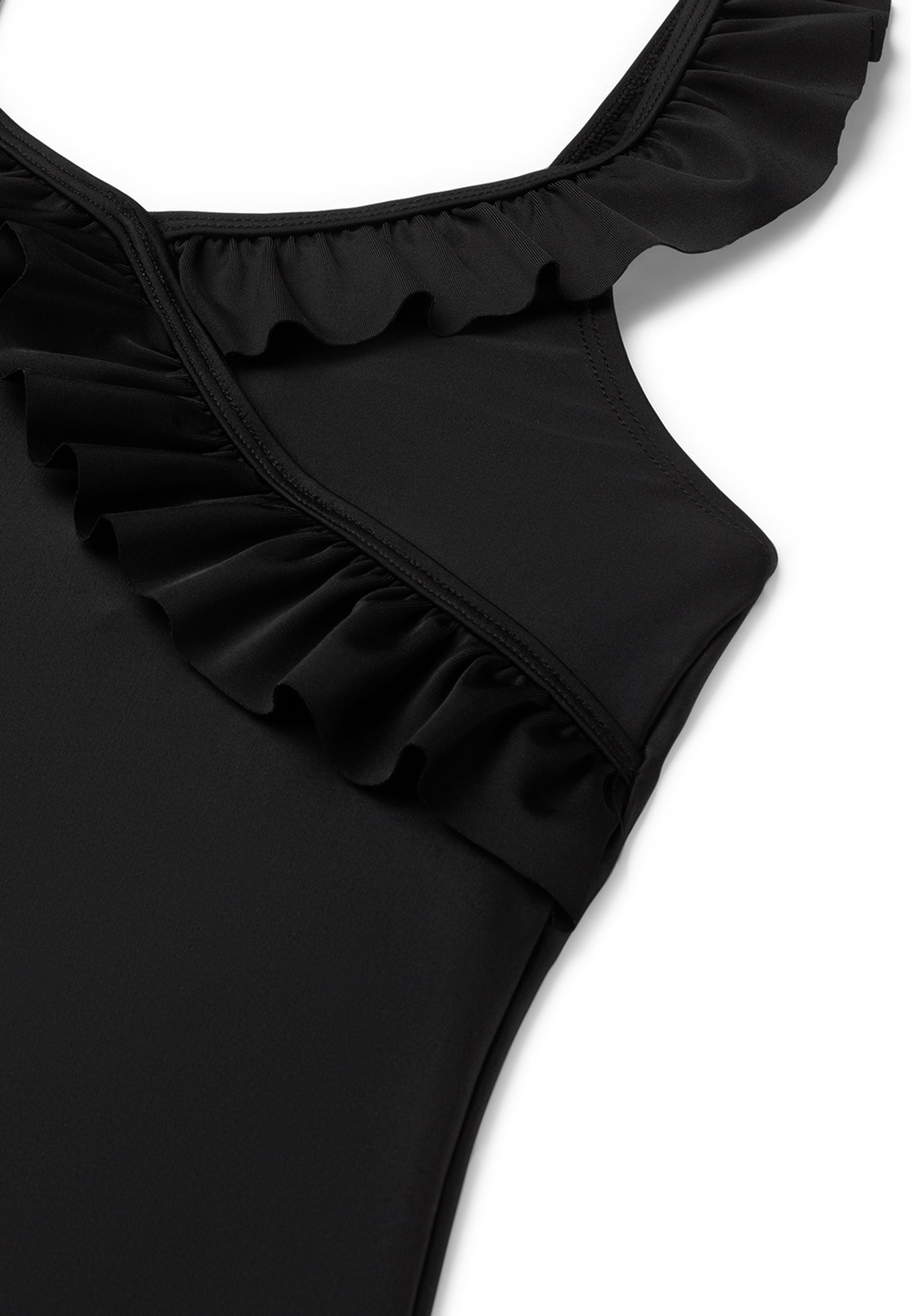 Meisjes ROSA swimsuit van Shiwi in de kleur black in maat 134-140.