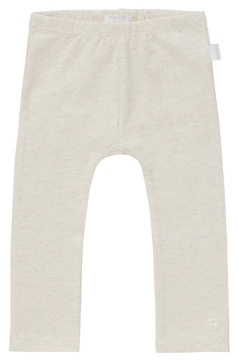 Meisjes G legging ankle Angie van Noppies in de kleur Oatmeal Melange in maat 68.