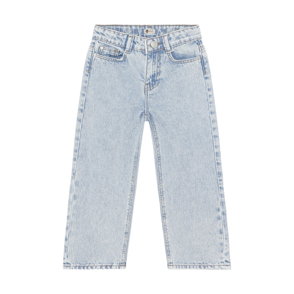 Jongens Denim Wide Fit van Daily7 in de kleur Blue Denim in maat 128.