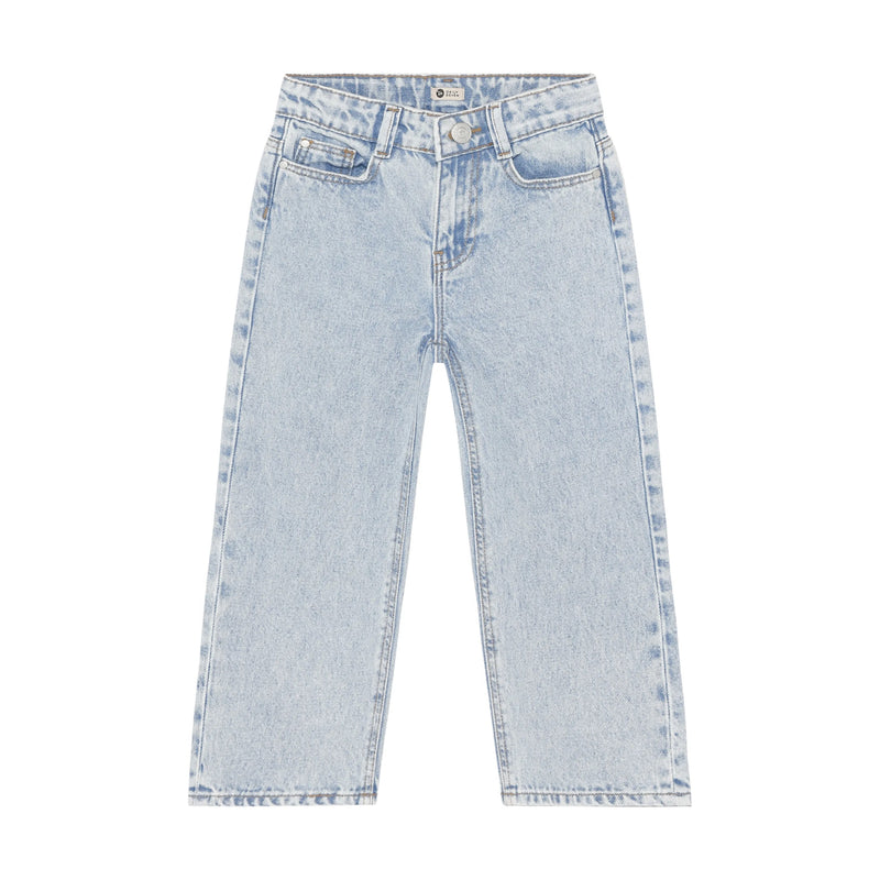 Jongens Denim Wide Fit van Daily7 in de kleur Blue Denim in maat 128.
