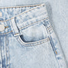 Jongens Denim Wide Fit van Daily7 in de kleur Blue Denim in maat 128.