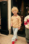 Jongens Denim Wide Fit van Daily7 in de kleur Blue Denim in maat 128.