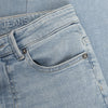 Jongens Wide Straight Fit Blue jeans van Indian Blue Jeans in de kleur Light Denim Blue in maat 176.