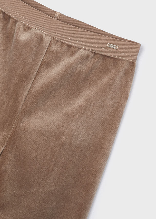 Mayoral Basic velvet leggings