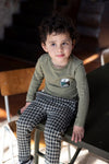 Sturdy Geruite broek - He Ho Dino