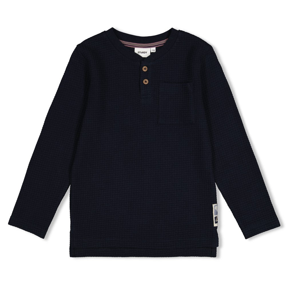Sturdy Longsleeve wafelstructuur - Rock the Earth