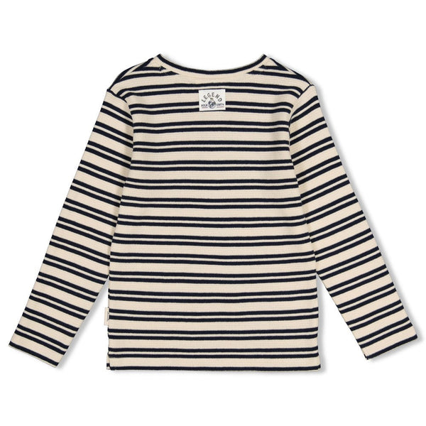 Sturdy Longsleeve rib met streep - Rock the Earth