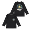 Jongens Longsleeve met backprint - Fix It van Sturdy in de kleur Antraciet in maat 128.