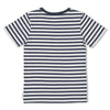 Jongens T-shirt streep - The Getaway van Sturdy in de kleur Indigo in maat 128.