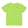 Jongens T-shirt - Gone Surfing van Sturdy in de kleur Lime in maat 128.