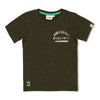 Jongens T-shirt - Gone Surfing van Sturdy in de kleur Antraciet in maat 128.