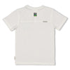 Jongens T-shirt - Gone Surfing van Sturdy in de kleur Offwhite in maat 128.