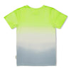 Jongens T-shirt - Gone Surfing van Sturdy in de kleur Lime in maat 128.