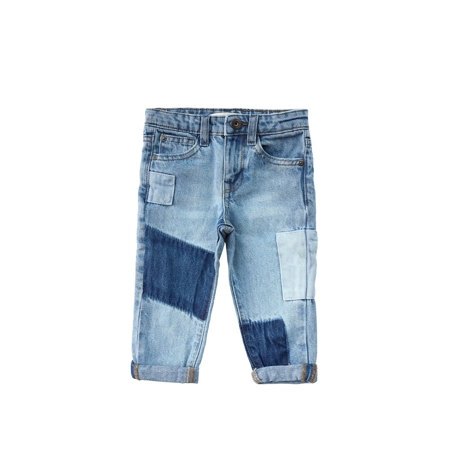 Your Wishes Broek Denim | Patchwork Jeans